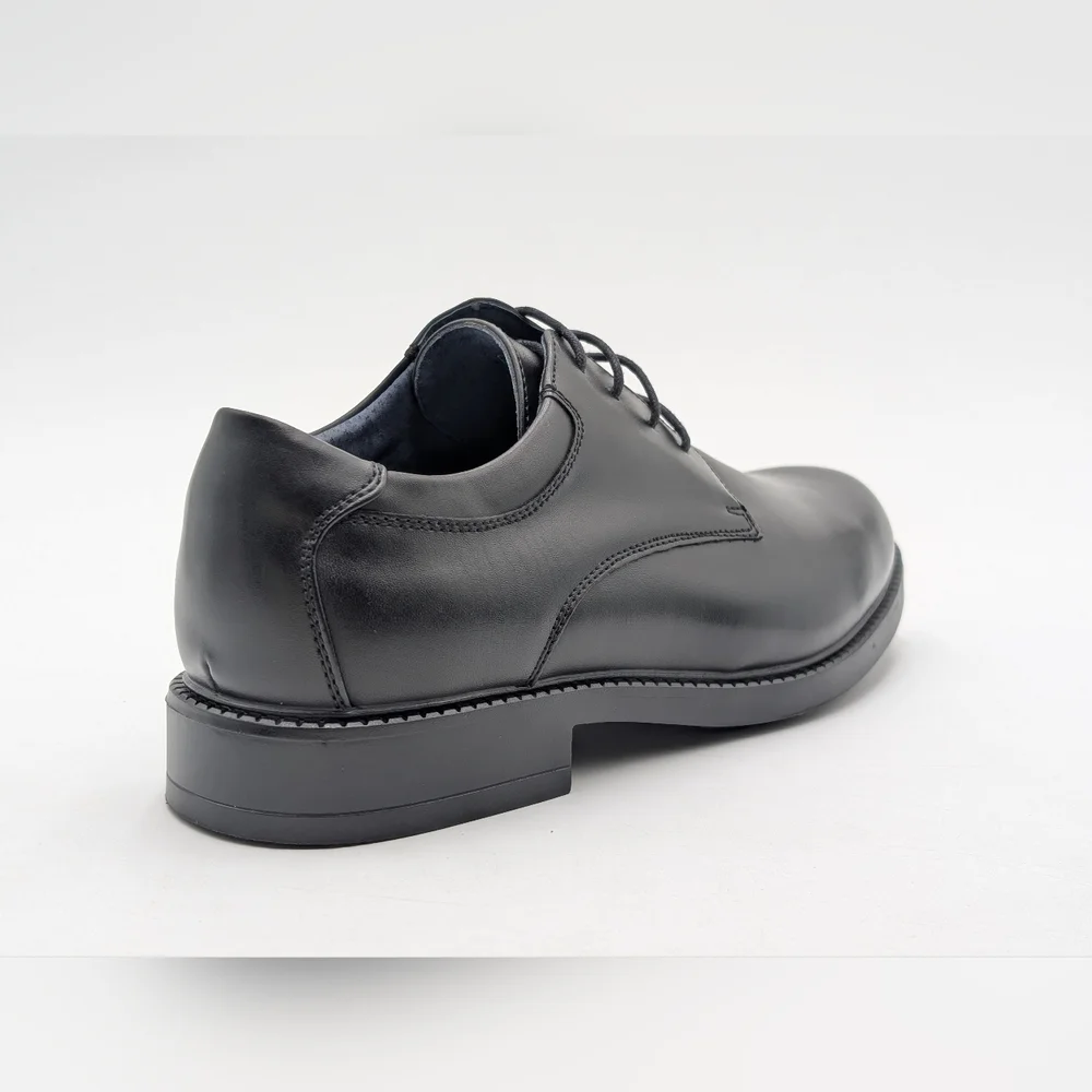 NWT Bruno Marc Oxford Classic Black Men Dress Shoes Sz US 8.5 | EU 41.5 Lace-Up